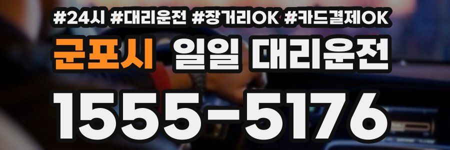 군포시 일일 대리운전