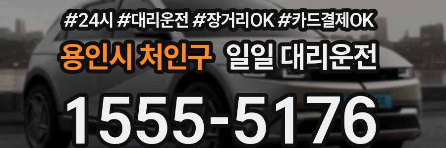 용인시 처인구 일일 대리운전