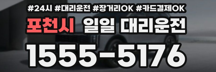 포천시 일일 대리운전