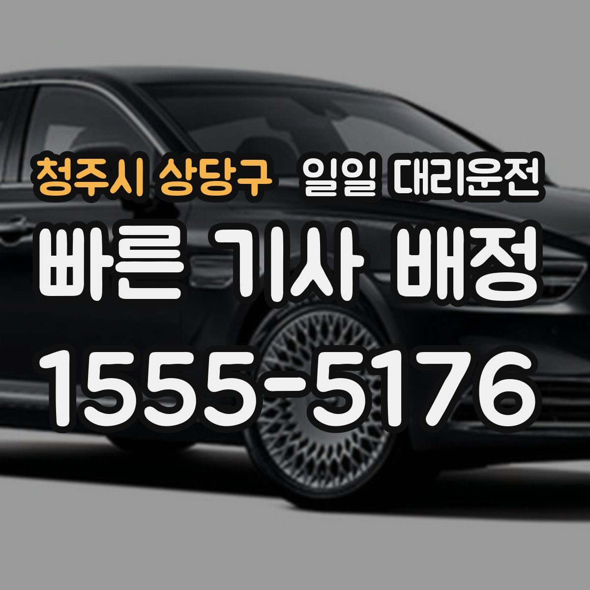 청주시 상당구 일일 대리운전