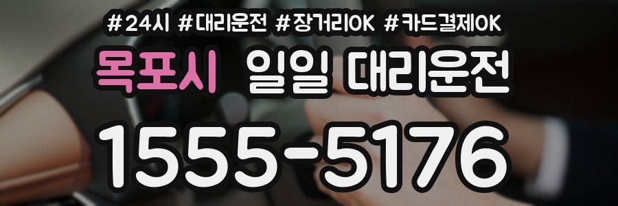 목포시 일일 대리운전