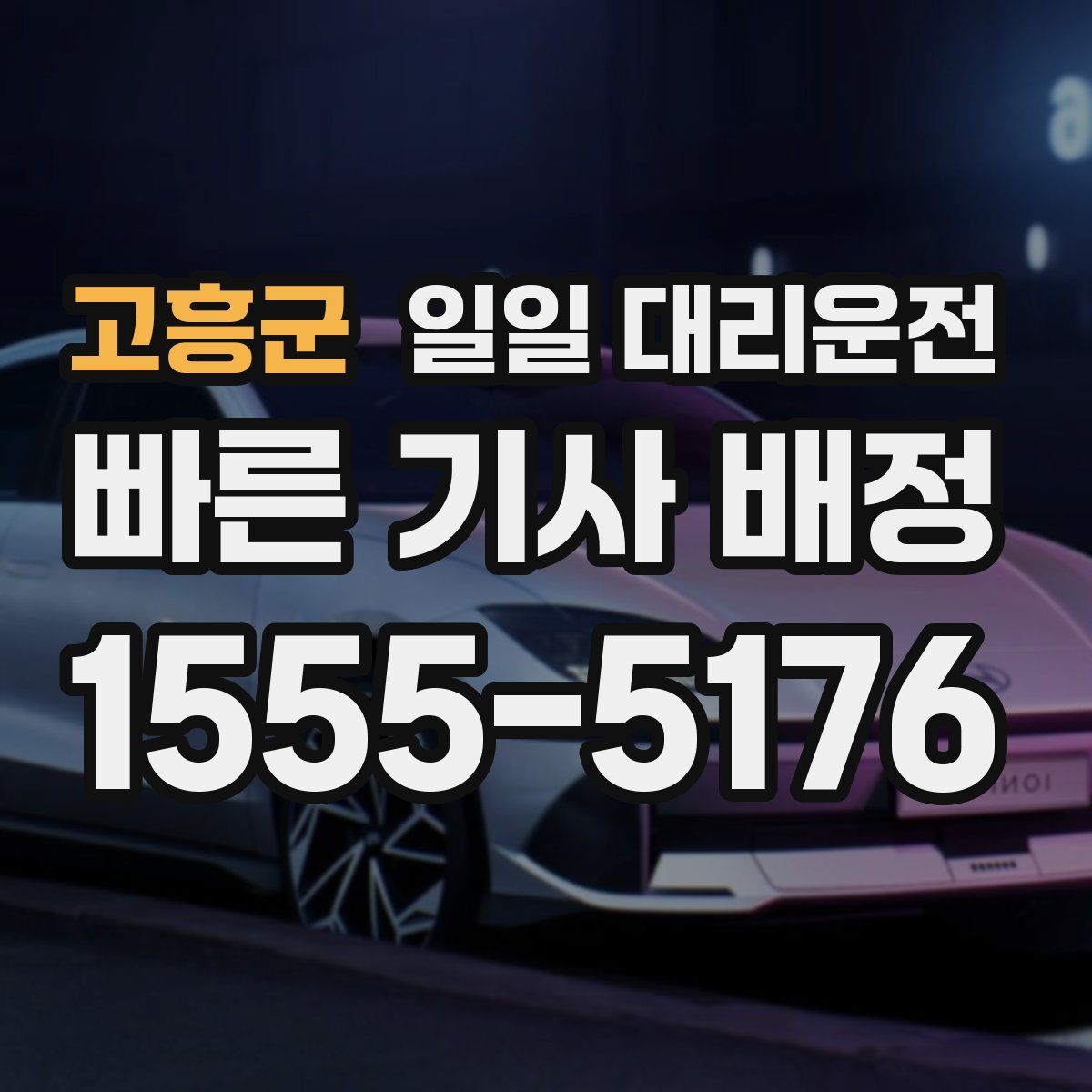 고흥군 일일 대리운전