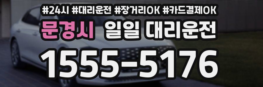문경시 일일 대리운전