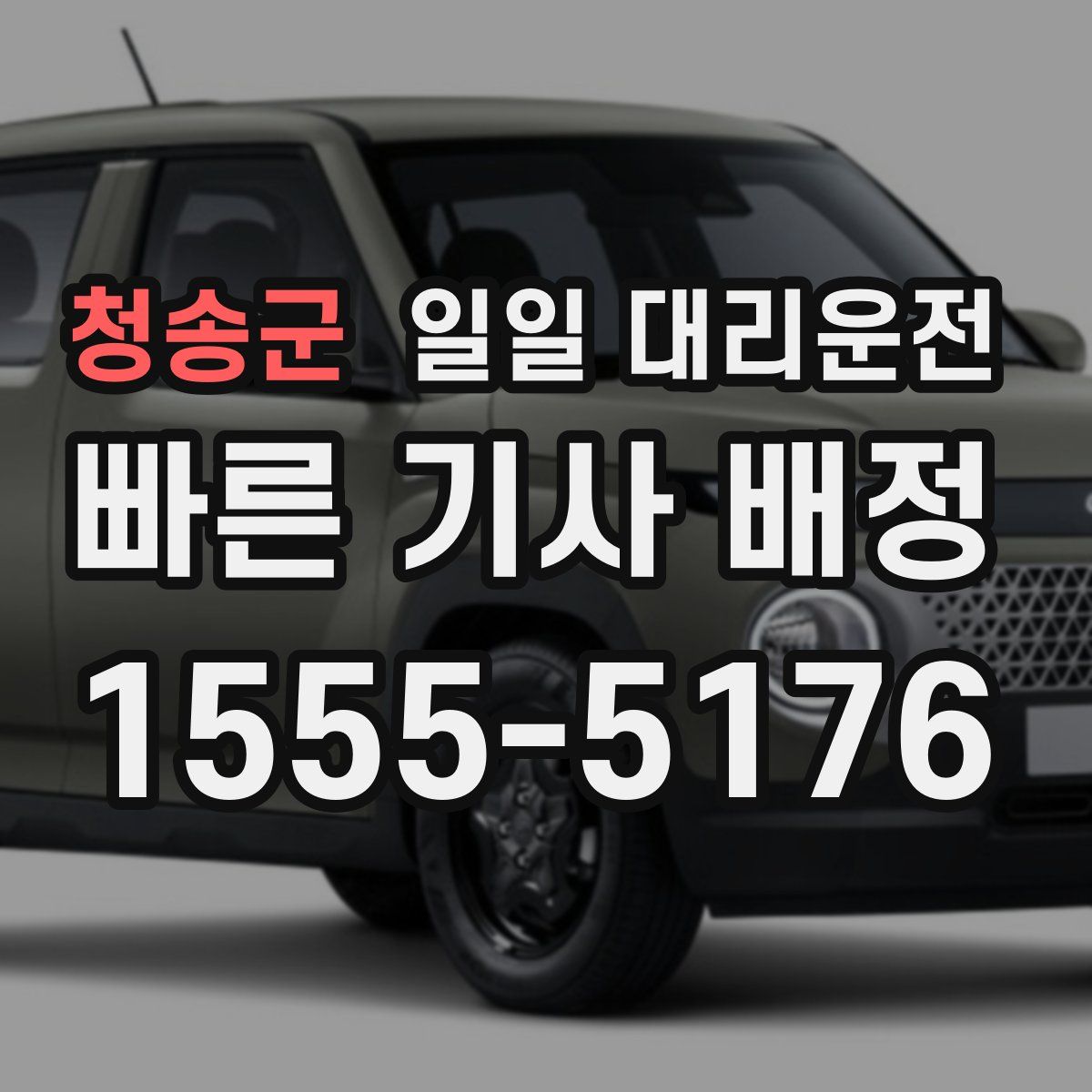 청송군 일일 대리운전