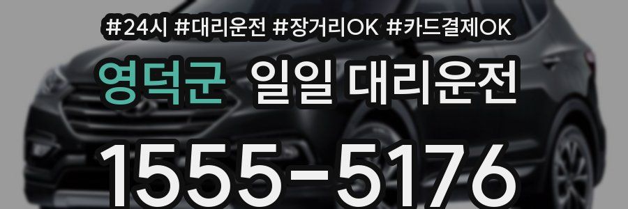 영덕군 일일 대리운전