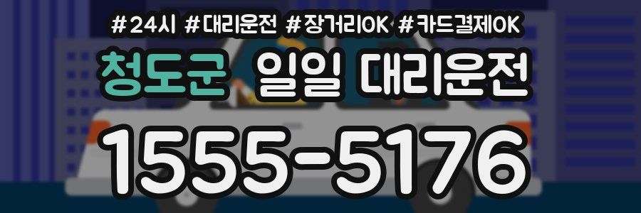 청도군 일일 대리운전