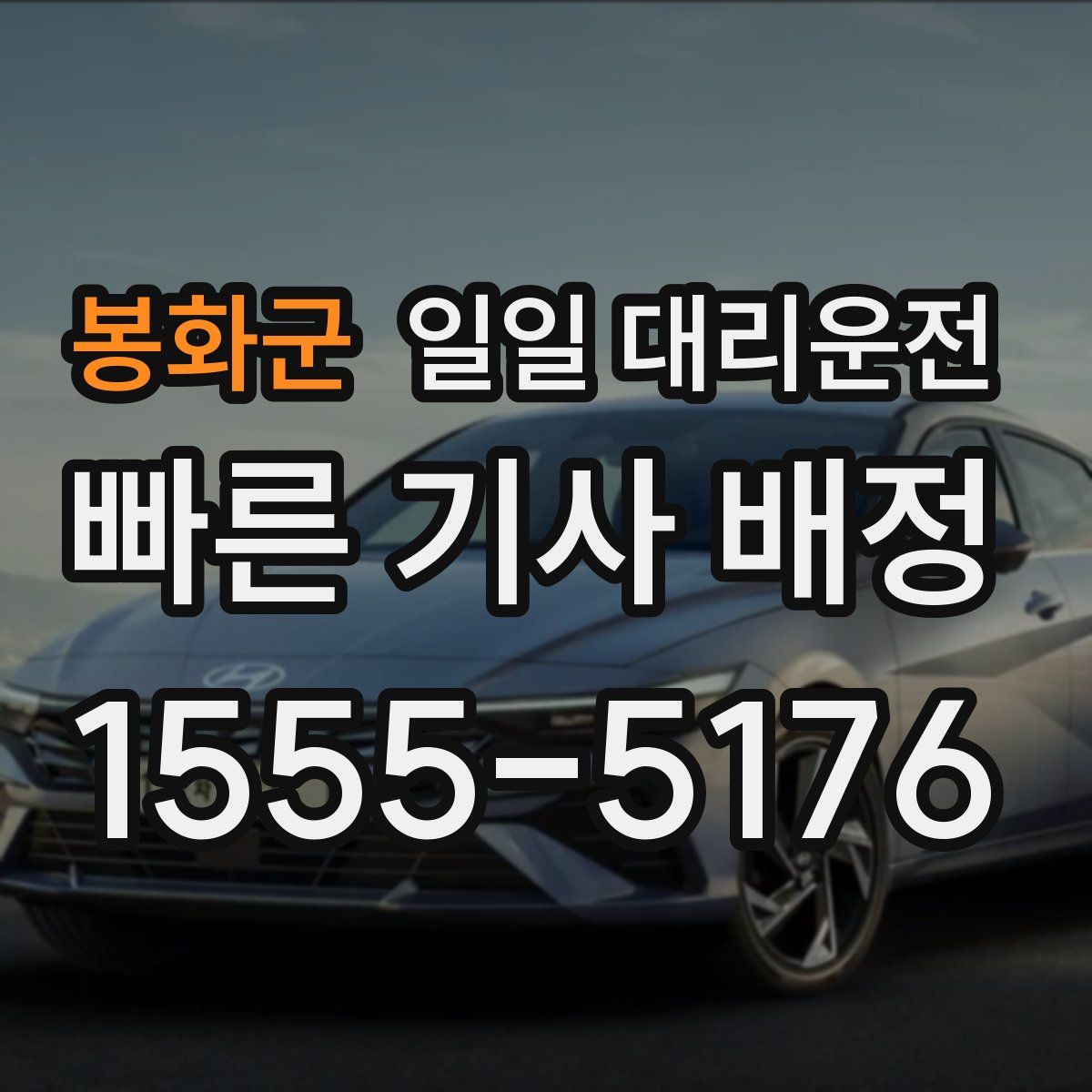 봉화군 일일 대리운전