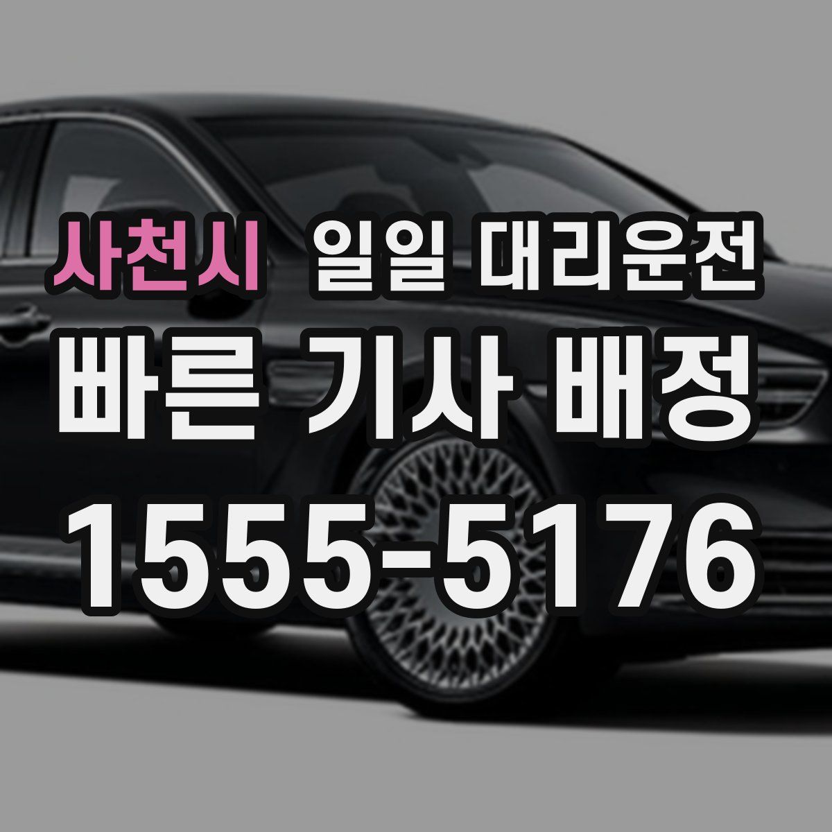 사천시 일일 대리운전