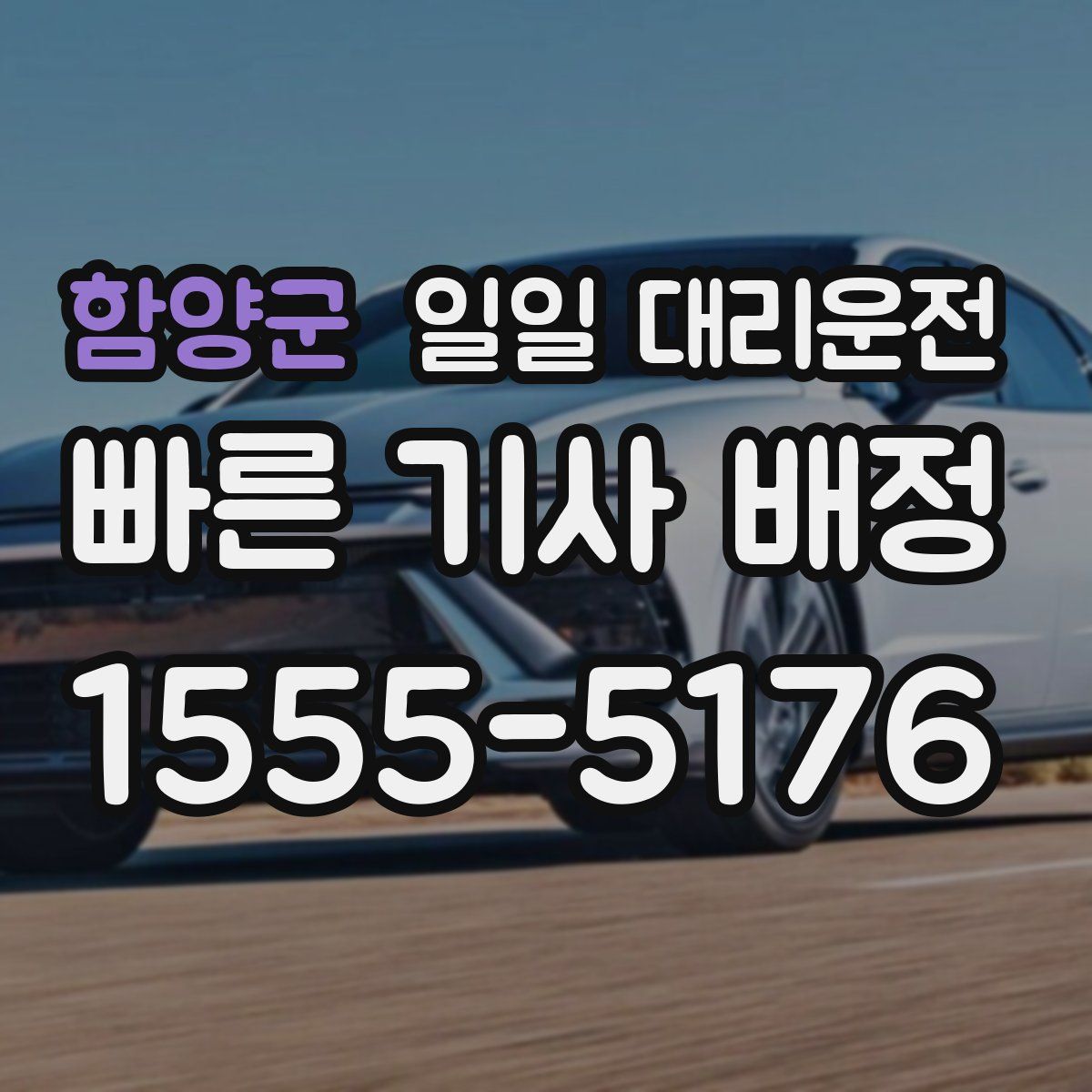 함양군 일일 대리운전