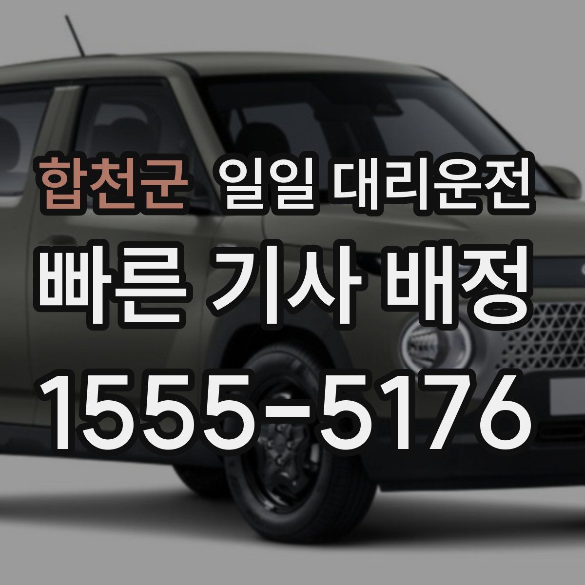 합천군 일일 대리운전