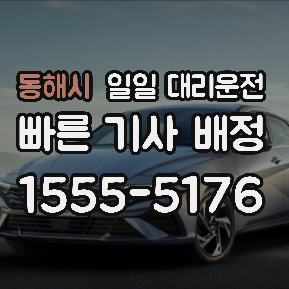 동해시 일일 대리운전