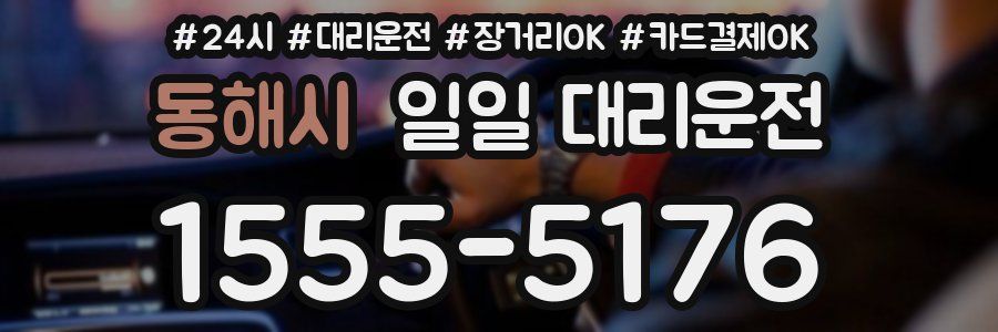 동해시 일일 대리운전