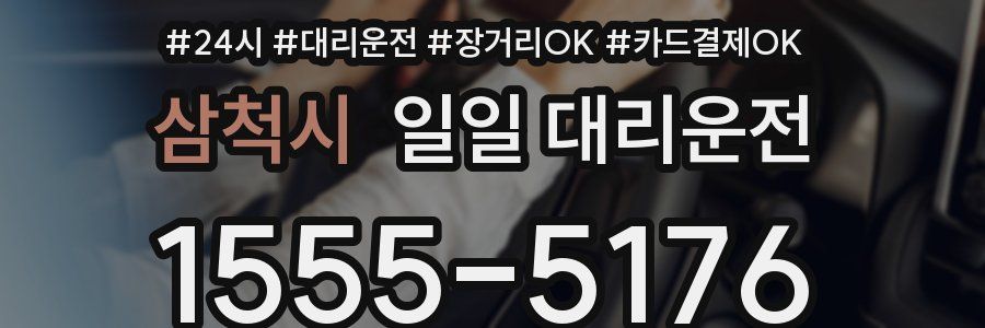 삼척시 일일 대리운전