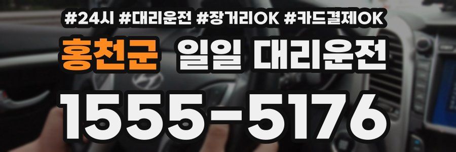홍천군 일일 대리운전