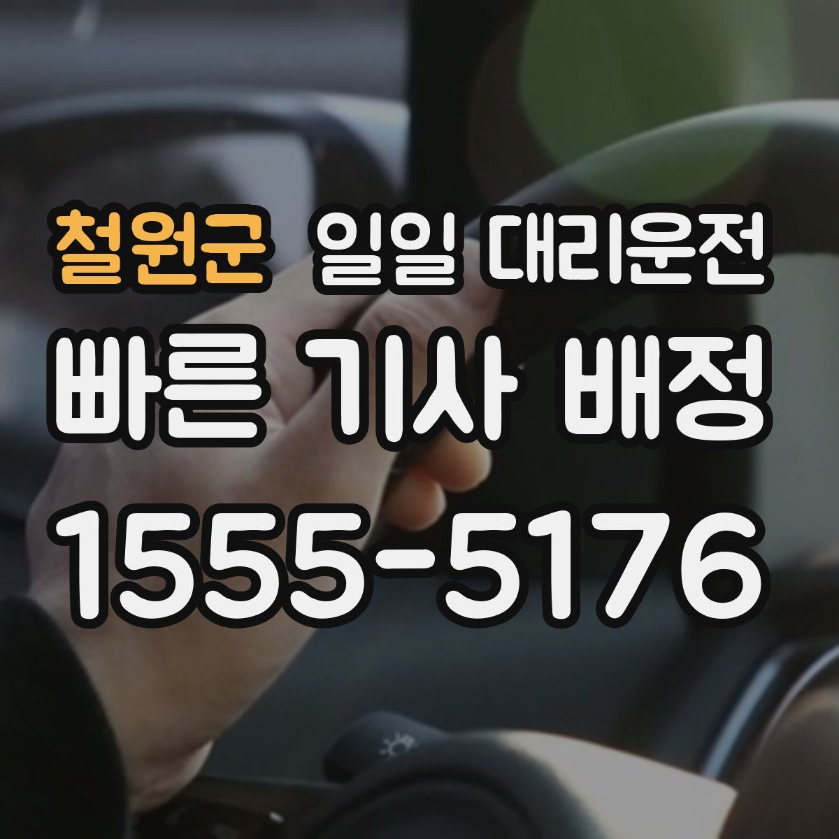 철원군 일일 대리운전