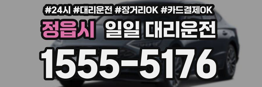 정읍시 일일 대리운전