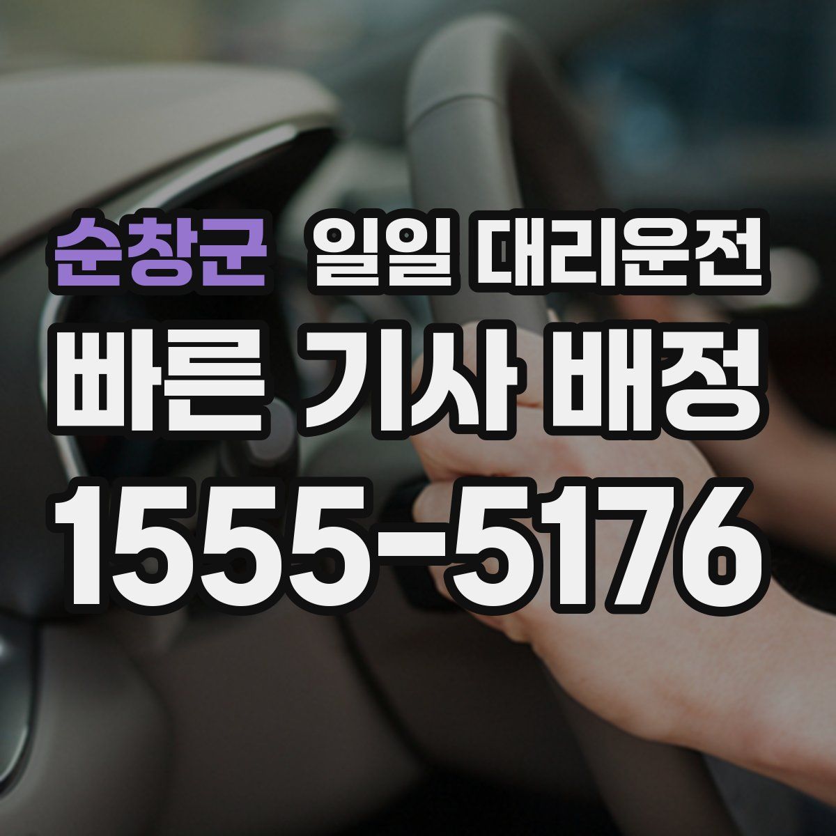 순창군 일일 대리운전