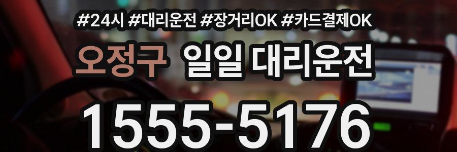 오정구 일일 대리운전