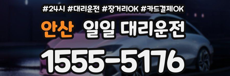 안산 일일 대리운전