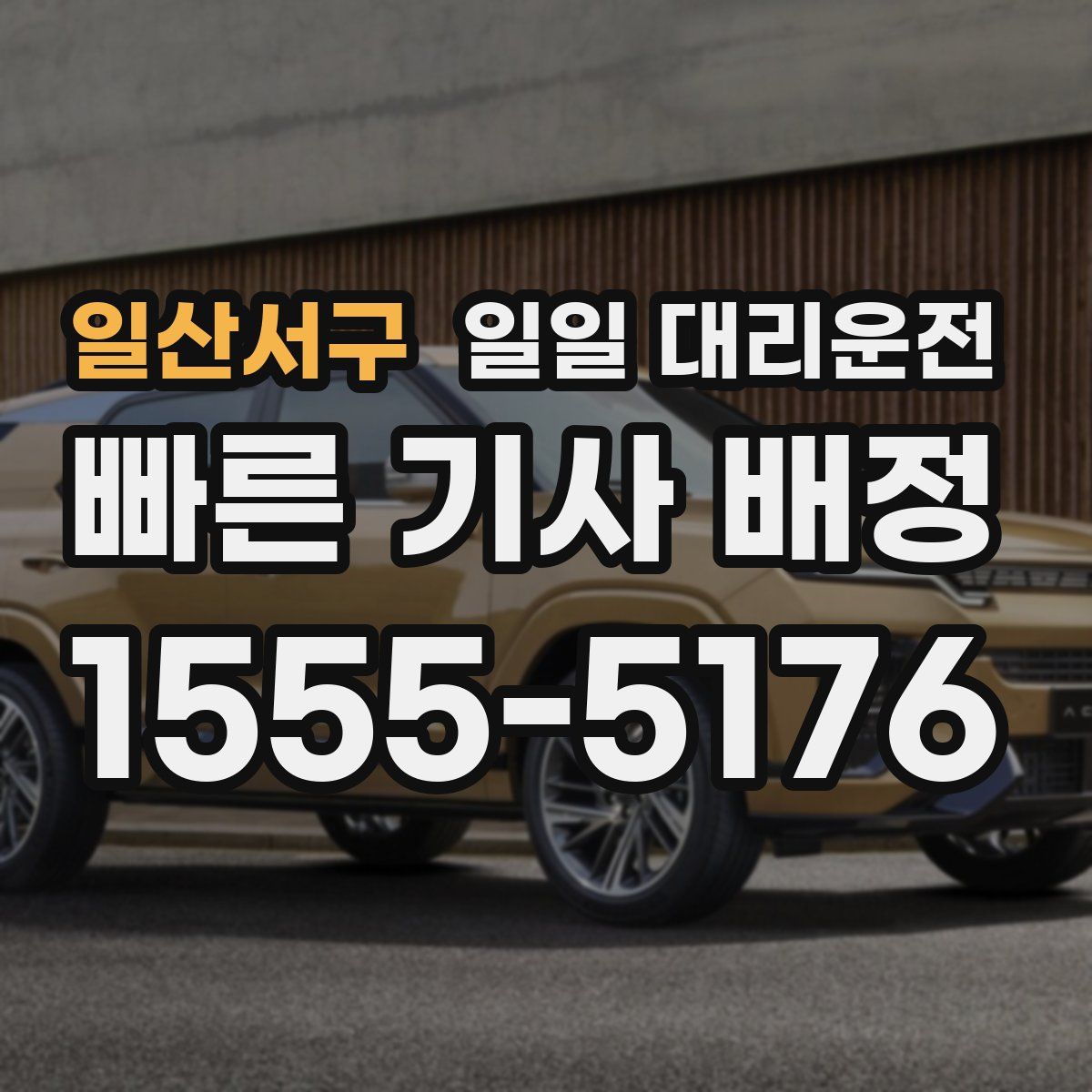일산서구 일일 대리운전