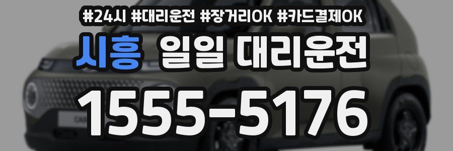 시흥 일일 대리운전