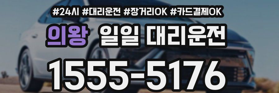 의왕 일일 대리운전