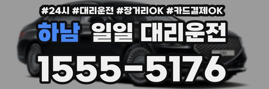하남 일일 대리운전