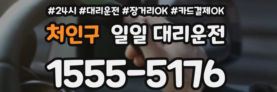 처인구 일일 대리운전