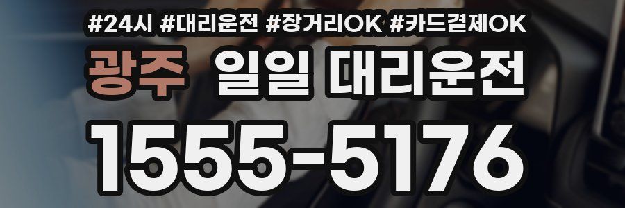 광주 일일 대리운전