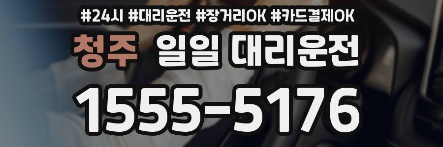 청주 일일 대리운전