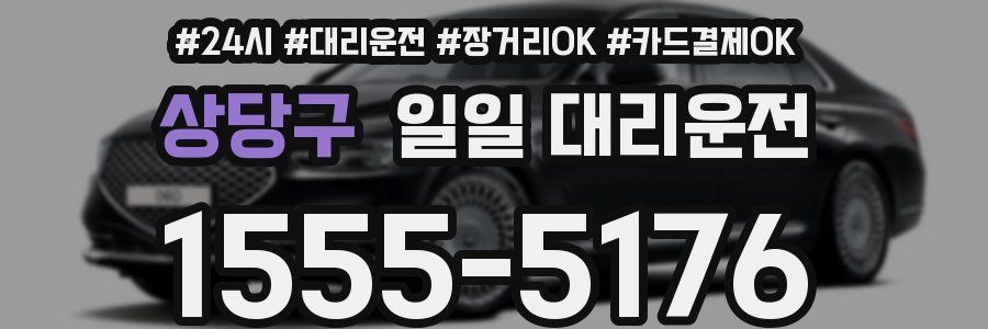 상당구 일일 대리운전