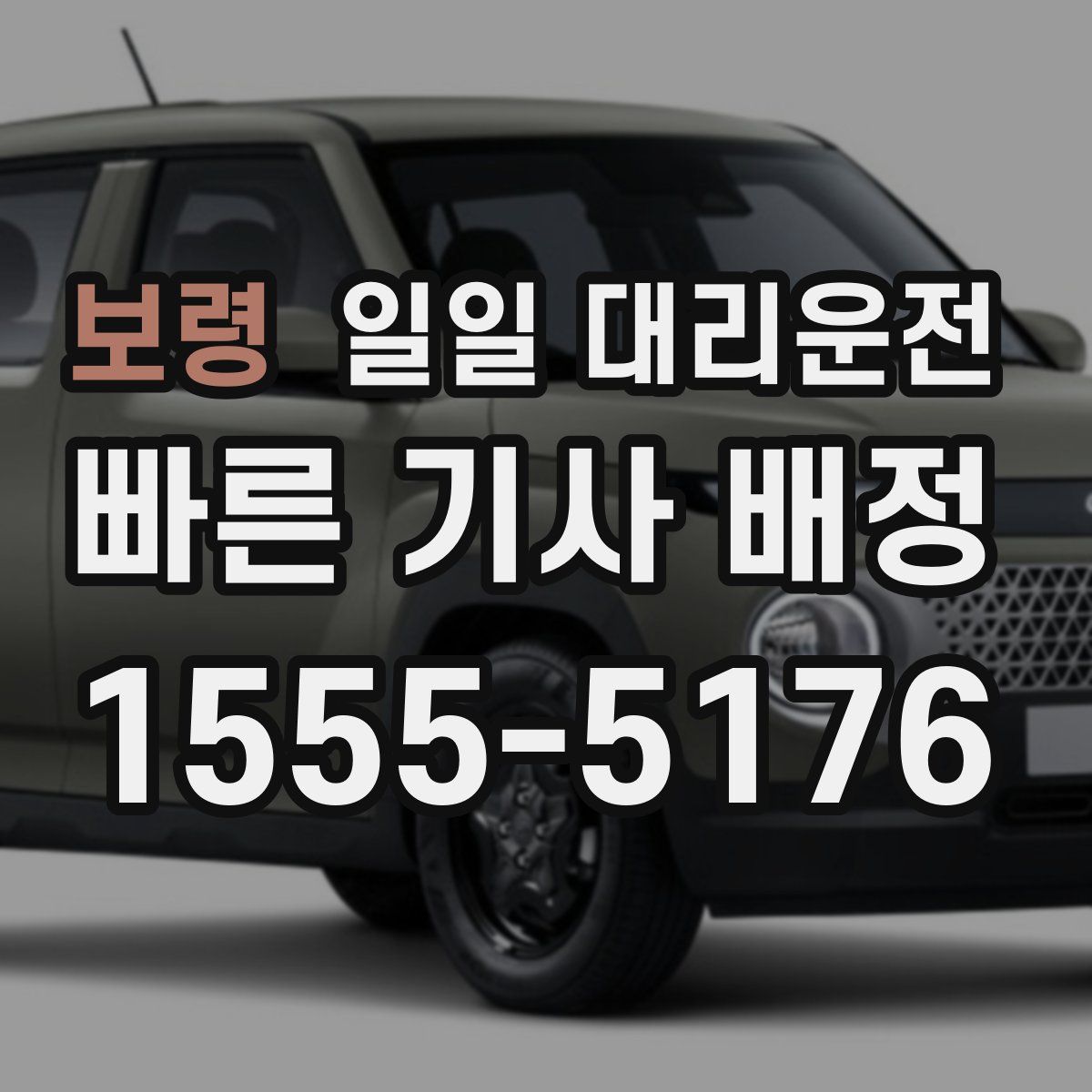 보령 일일 대리운전