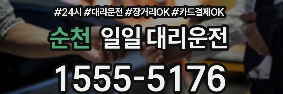 순천 일일 대리운전