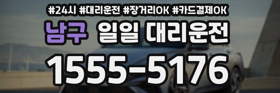 남구 일일 대리운전
