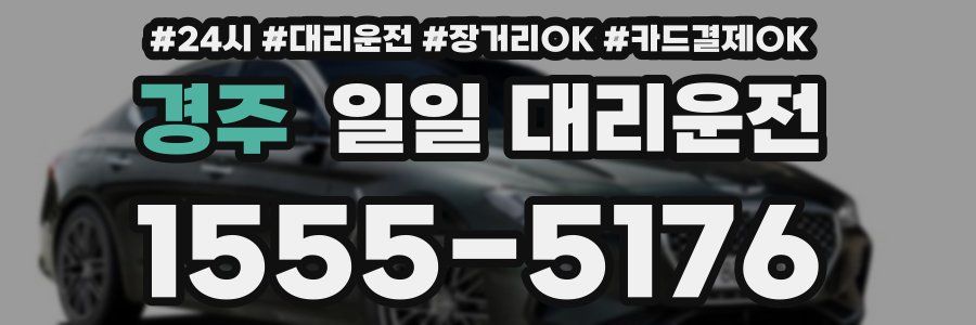 경주 일일 대리운전