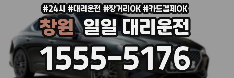 창원 일일 대리운전