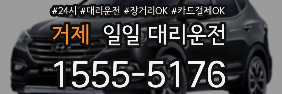 거제 일일 대리운전