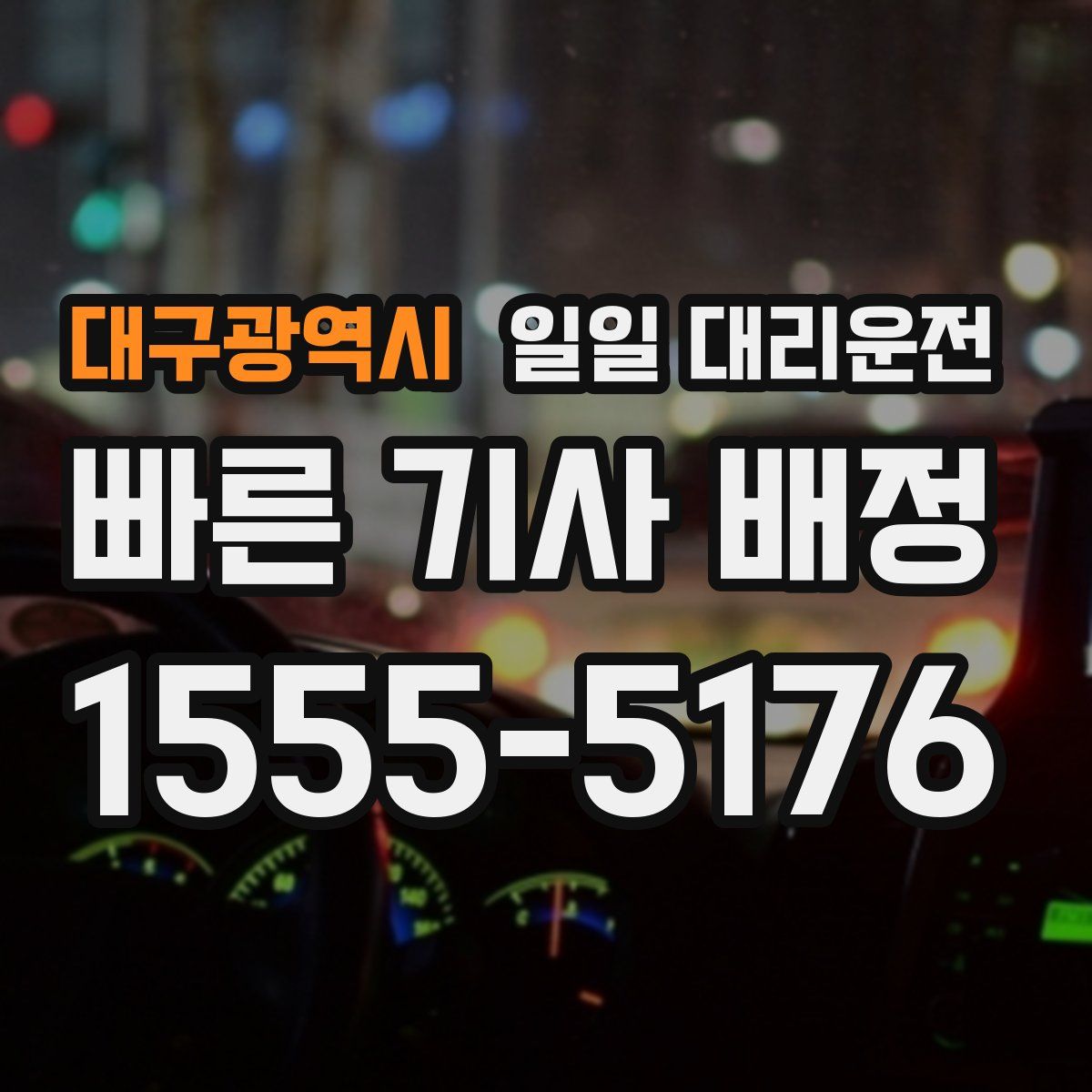대구광역시 일일 대리운전