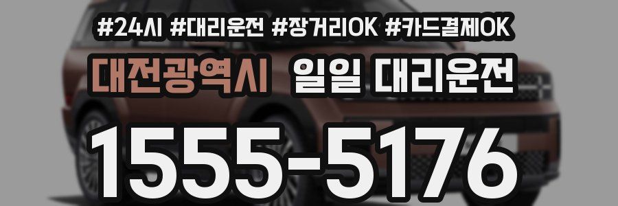 대전광역시 일일 대리운전