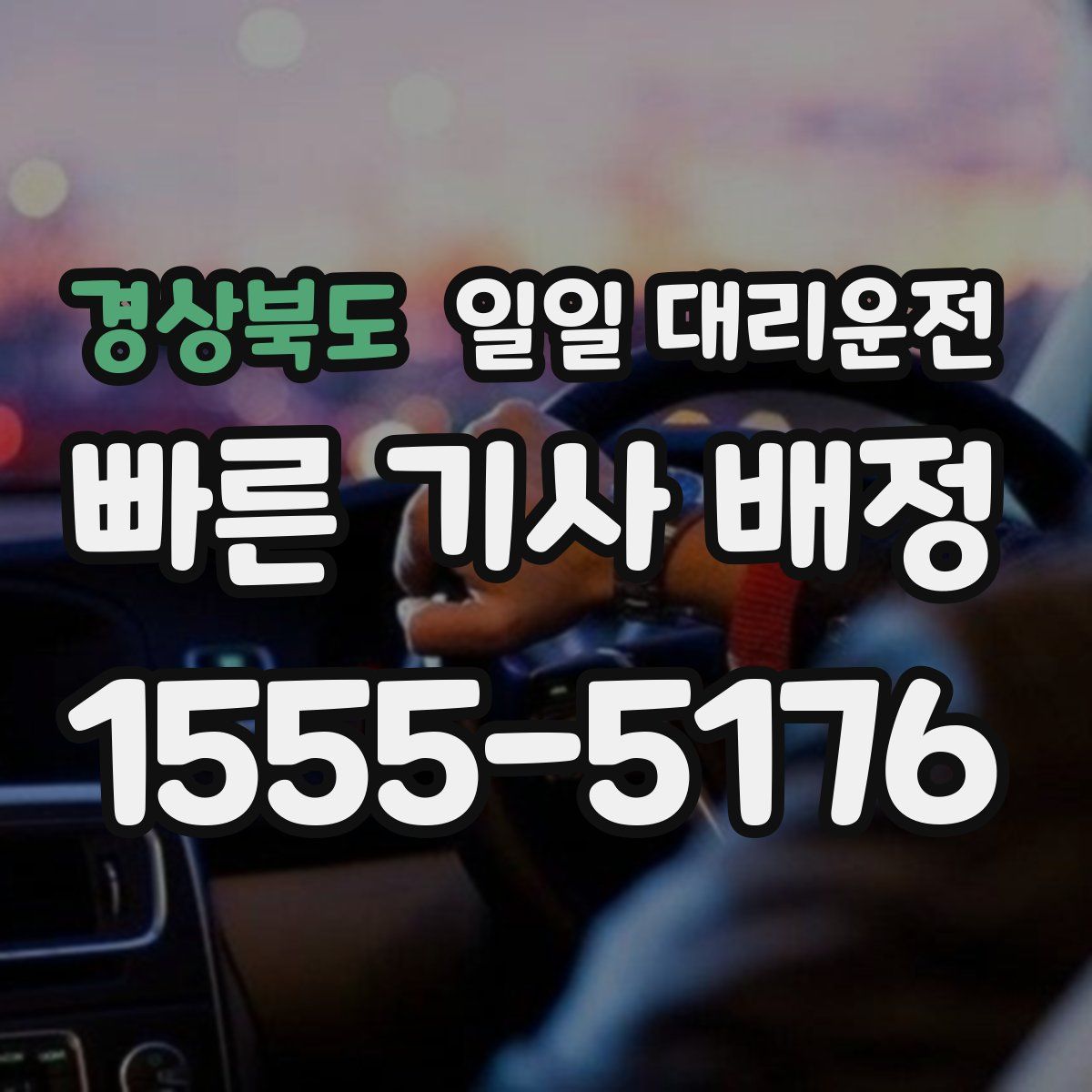 경상북도 일일 대리운전