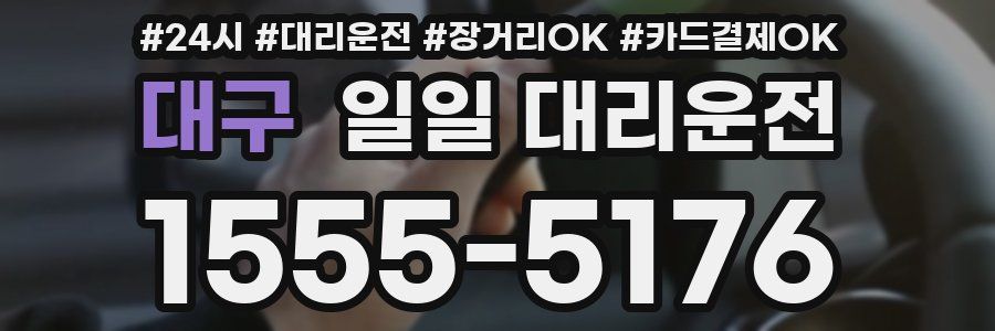 대구 일일 대리운전