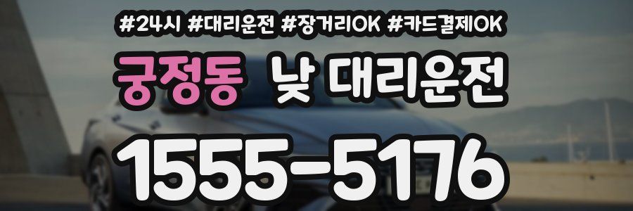 궁정동 낮 대리운전