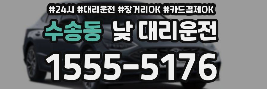 수송동 낮 대리운전