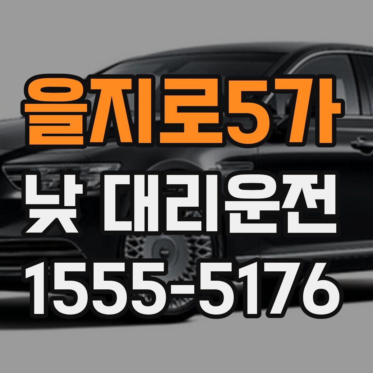 을지로5가 낮 대리운전