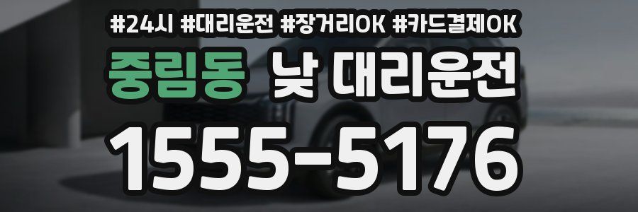 중림동 낮 대리운전