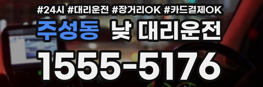 주성동 낮 대리운전
