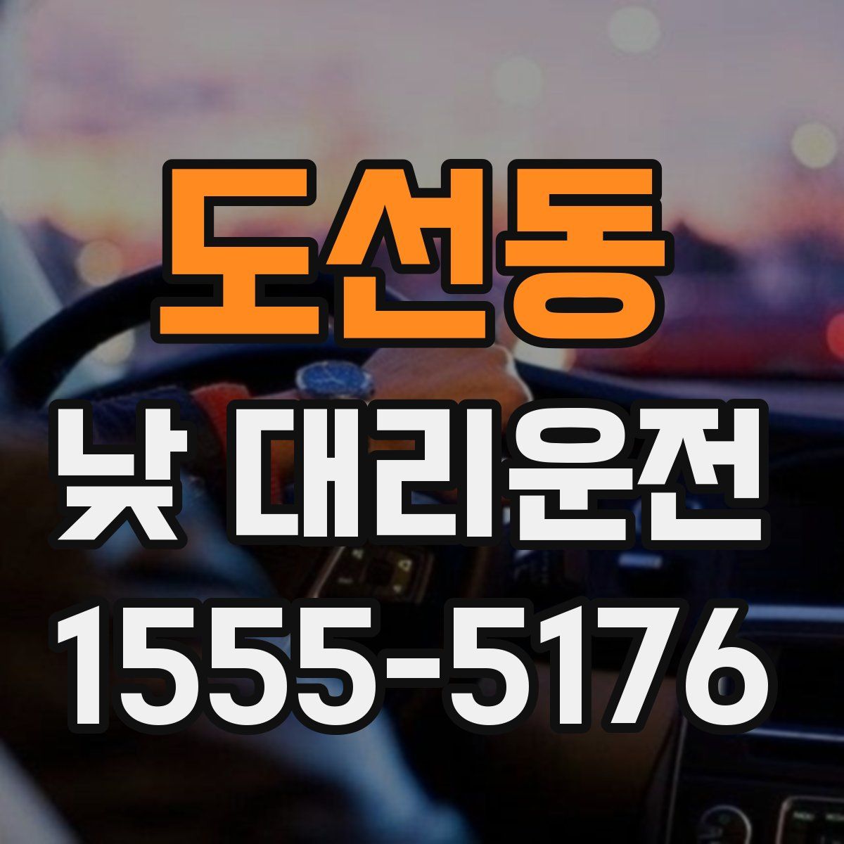 도선동 낮 대리운전