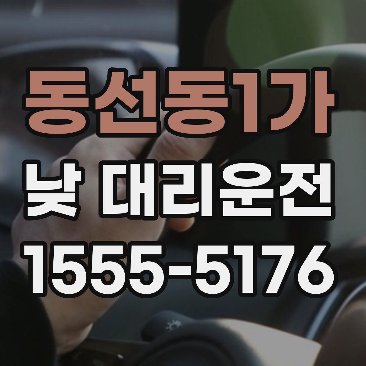 동선동1가 낮 대리운전