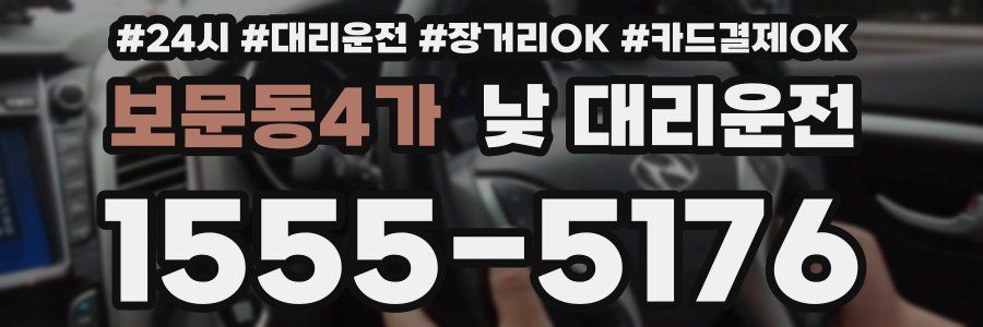 보문동4가 낮 대리운전
