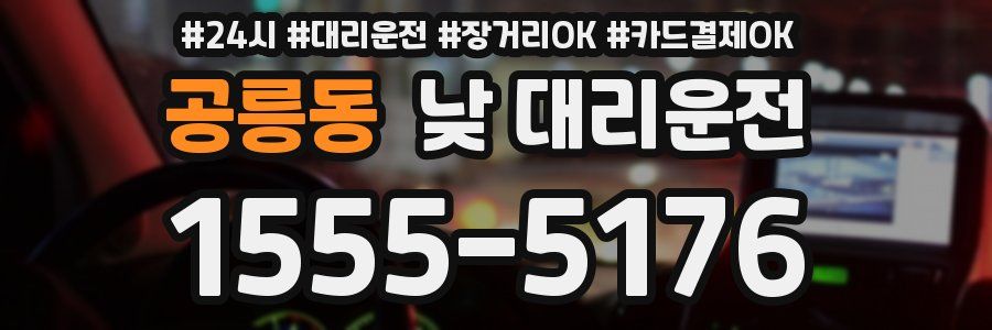 공릉동 낮 대리운전
